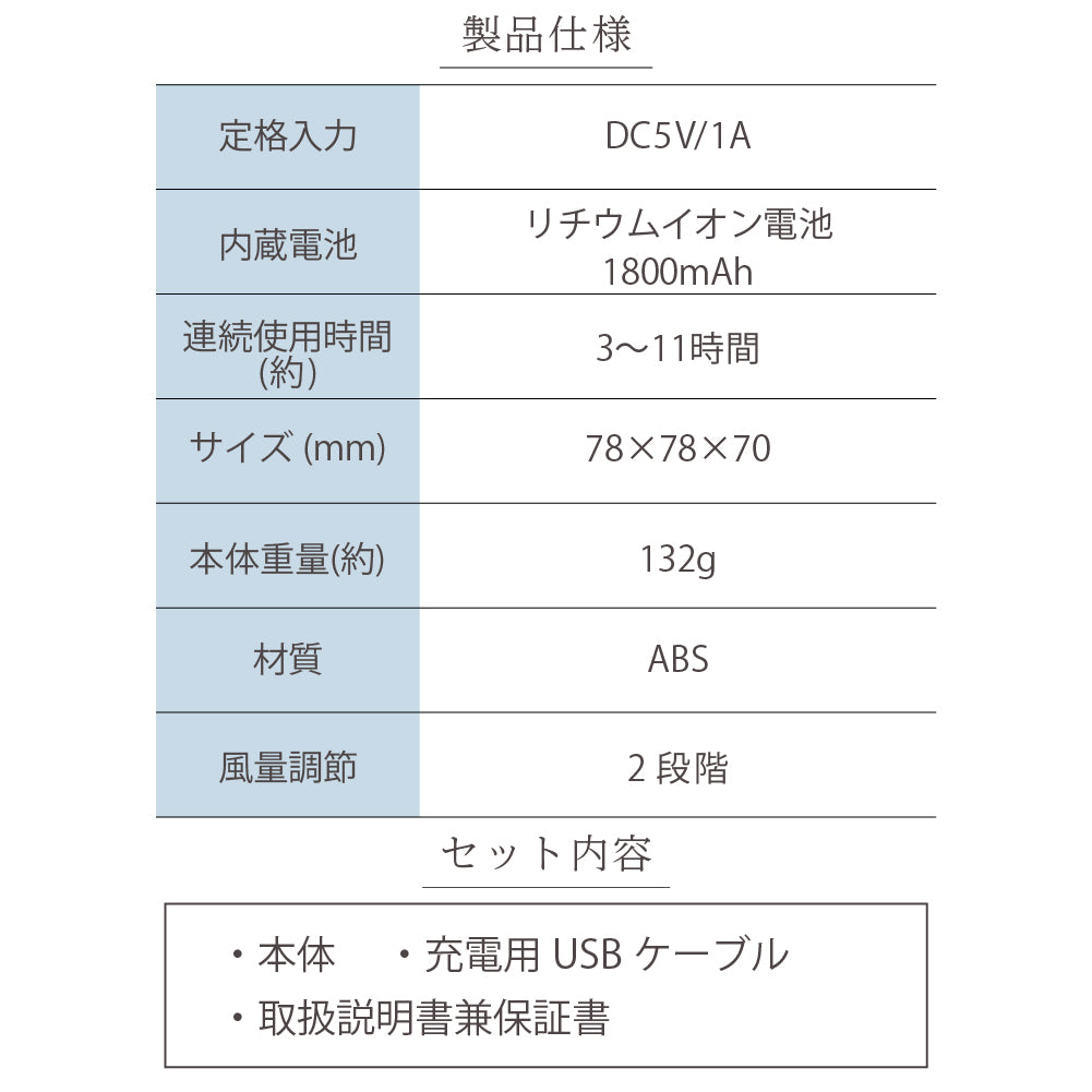 Smaly 2026年新型 ハンディファン専用 首振りにアップグレード 回転スタンド 首振り 挟むだけ 両開きクリップ Type-C充電 1800mAh 最大11時間 2段階速度 ハンディファン スタンド 卓上 コンパクト 携帯扇風機 プレゼント